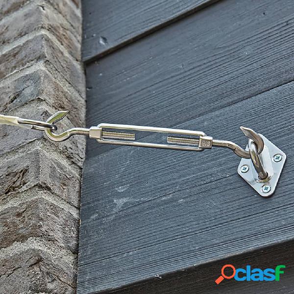 Livinoutdoor Set di Fissaggio per Vela Parasole a Triangolo