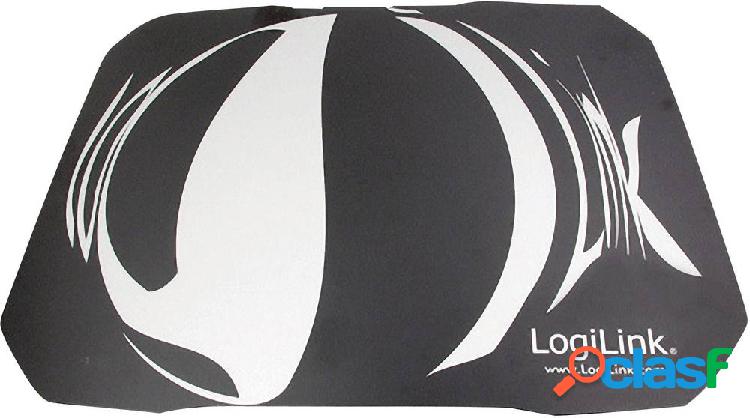 LogiLink Q1 Mate Mouse Pad Nero, Bianco (L x A x P) 340 x