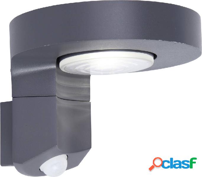 Lutec DISO P9067-PIR GR Lampada LED da terra per esterno con