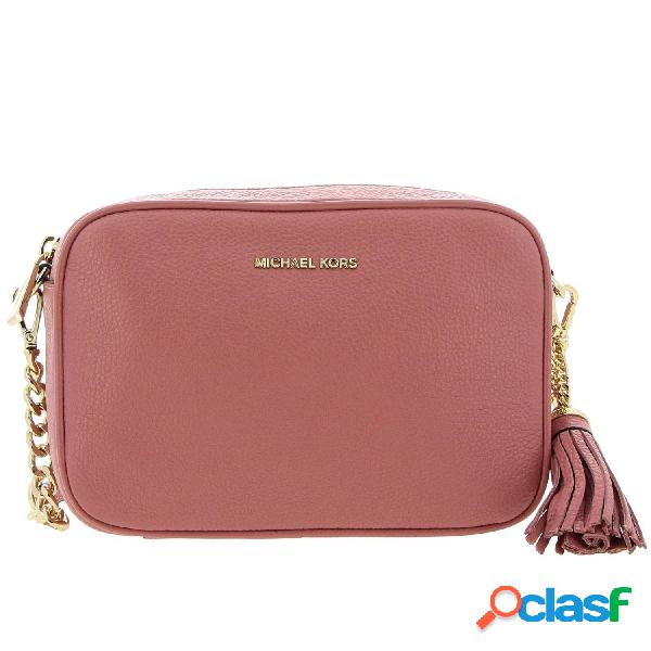 MICHAEL KORS BORSA A SPALLA DONNA 32T8TF5M2L622 PELLE ROSA