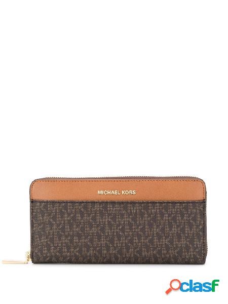 MICHAEL KORS PORTAFOGLIO DONNA 34F9GM9E9B200 PVC MARRONE