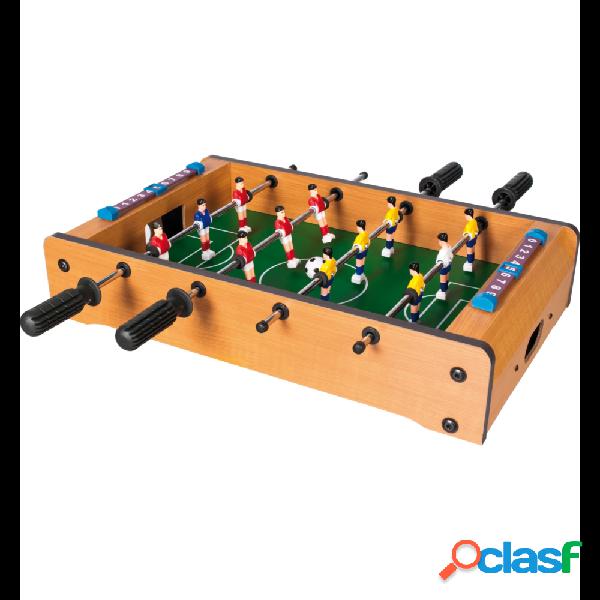 MINI CALCETTO TAVOLO CALCIO BALILLA LEGNO BILIARDINO GIOCO