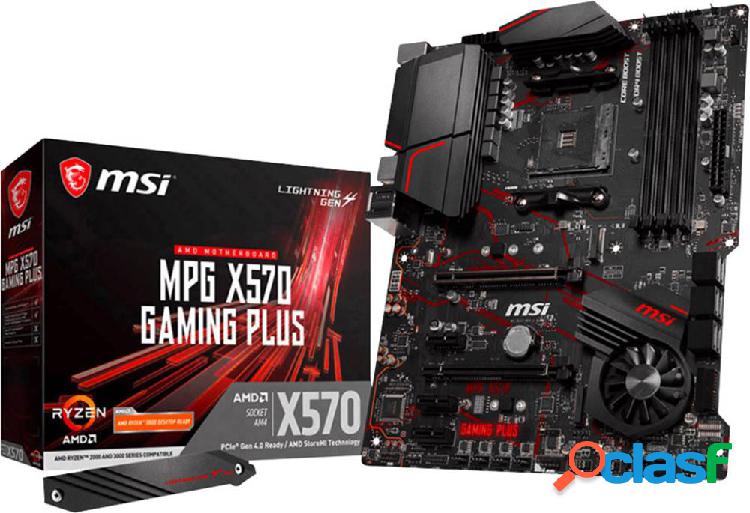 MSI Gaming MPG X570 Gaming Plus Mainboard Attacco AMD AM4