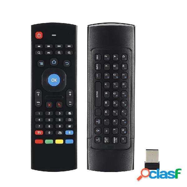 MX3 Air Mouse Smart Voice remoto Controllo 2.4G RF Tastiera