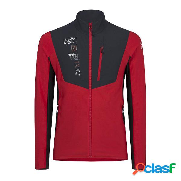 Maglia Trekking Montura Blend Line (Colore: rosso-antracite,