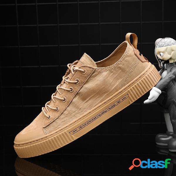 Men Court Sneaker Scarpe moda protette con punta antiscivolo