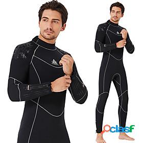 Mens 5mm Full Wetsuit Diving Suit SCR Neoprene Stretchy