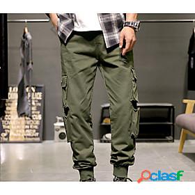 Mens Cargo Casual / Sporty Drawstring Pocket Multiple