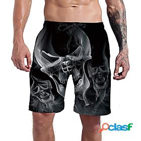 Mens Casual Athleisure Drawstring Pocket Elastic Drawstring