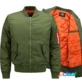 Mens Hiking Jacket Bomber Jacket Military Tactical Jacket