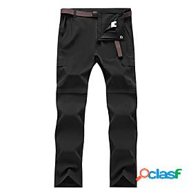 Mens Hiking Pants Trousers Softshell Pants Winter Summer