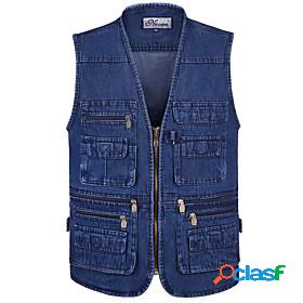 Mens Sleeveless Fishing Vest Vest / Gilet Outdoor Autumn /