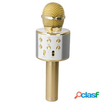 Microfono per Karaoke con Altoparlante Bluetooth Forever