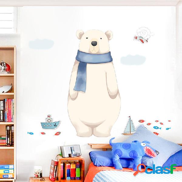 Miico FX82027 2PCS Adesivo murale cartone animato Simpatico