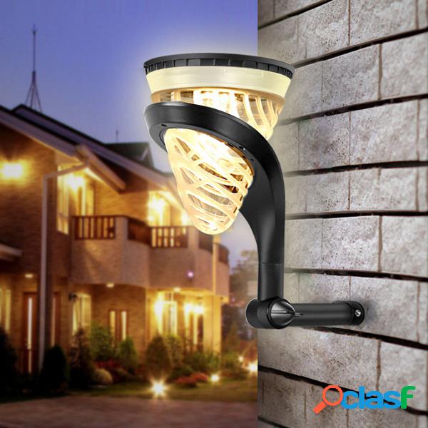 Multifunzione LED solare Applique da parete per esterni