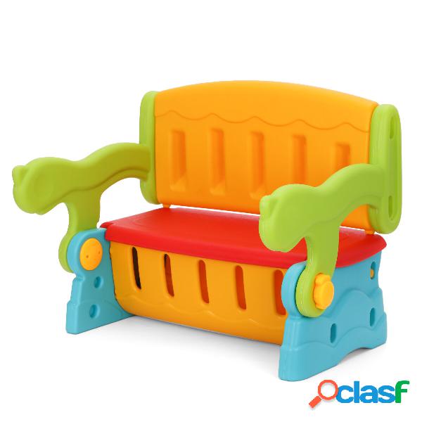 Multifunzione in plastica Colorful Sedia per bambini 3 in 1