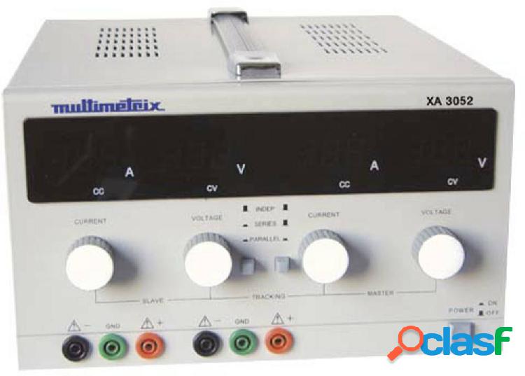Multimetrix XA 3052 Alimentatore da laboratorio regolabile 0