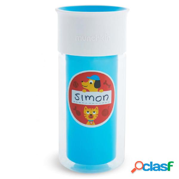 Munchkin Tazza Isolante Personalizzata Miracle 360° Blu