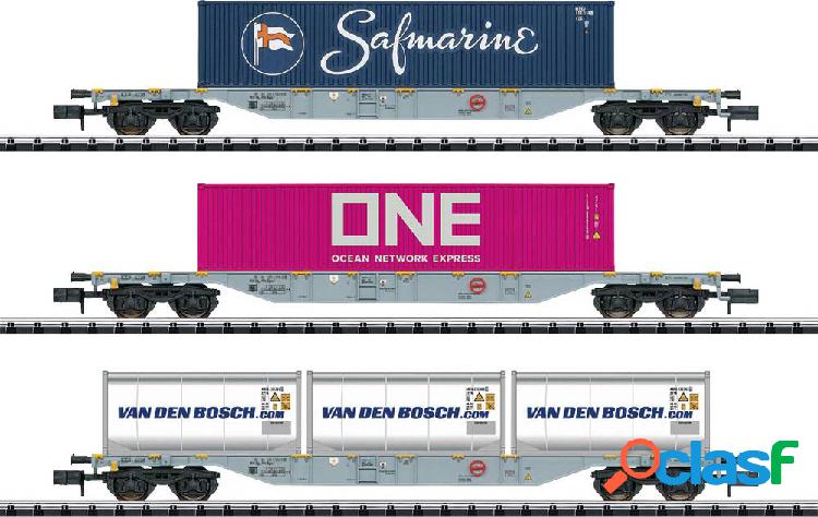N Kit di carrelli per container degli AE MiniTrix 15228