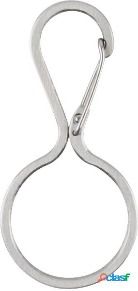 NITE Ize Clip portachiavi NI-KIC-11-R3 acciaio inox 1 pz.