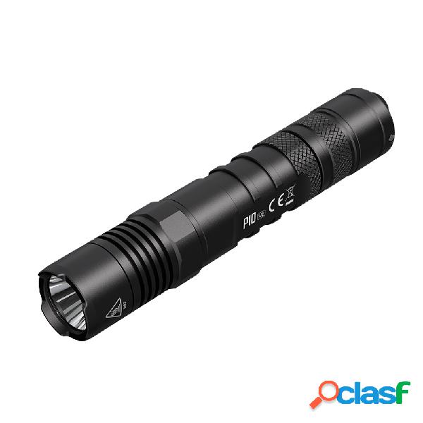 NITECORE P10 V2 1100LM XP-L2 V6 LED Torcia tattica EDC ultra