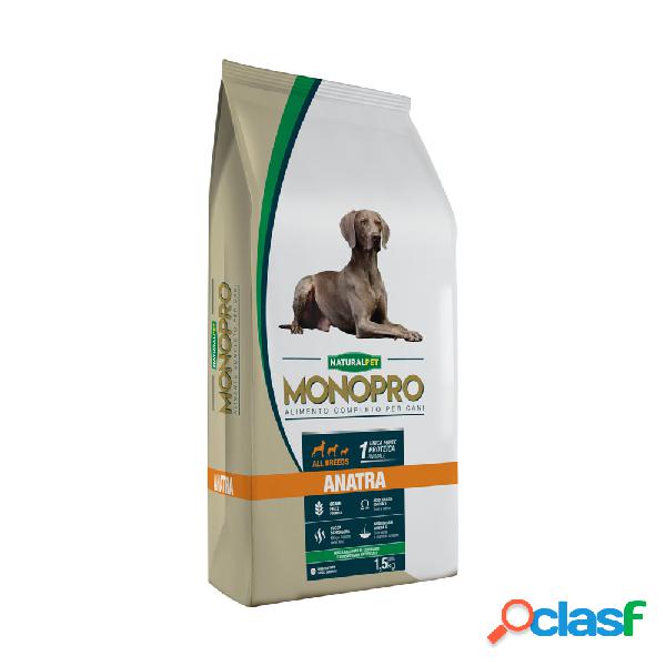 Naturalpet Monopro All Breeds Grain Free Anatra 1,5 kg.