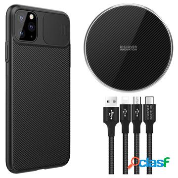 Nillkin Fancy Pro iPhone 11 Pro Set Regalo - Nero