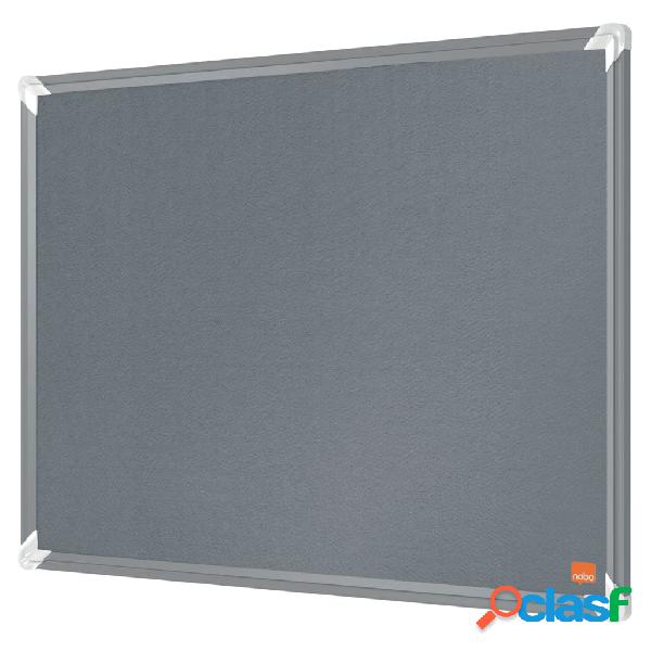 Nobo Bacheca in Feltro Premium Plus 60x45 cm Grigio