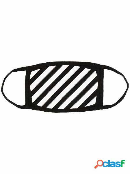 OFF-WHITE MASCHERINA UOMO OMRG001R21JER0051001 COTONE NERO