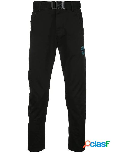 OFF-WHITE PANTALONI UOMO OMCG017R20D050011000 COTONE NERO