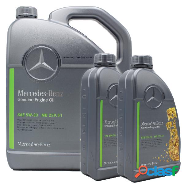 Olio originale Mercedes 5w-30 7 litri MB 229.51