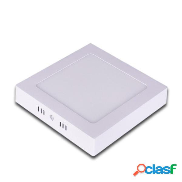 PANNELLO PLAFONIERA LED 12 W QUADRATO LUCE BIANCO CALDO