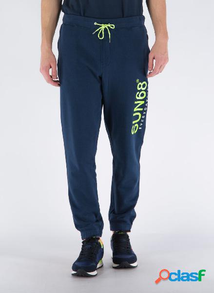 PANTALONE SCRITTA FLUO