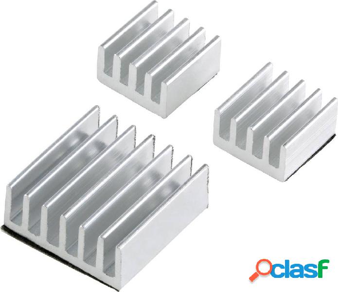 PCooler Kit dissipatore di calore Adatto per: Raspberry Pi,