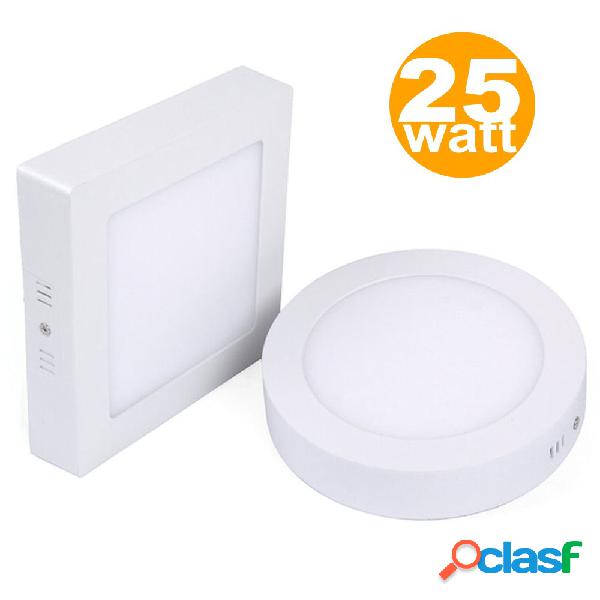 PLAFONIERA LED TONDA O QUADRATA DA SUPERFICIE PANNELLO DA