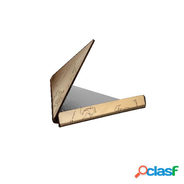 PORTATABLET 10 GLOBAL THINKING ORO, 16.7x16.7H15.8 cm