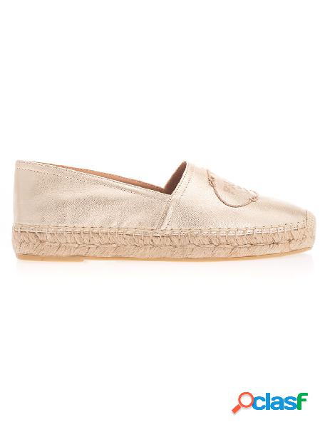 PRADA ESPADRILLES DONNA 1S066MFA020034F0846 PELLE ORO