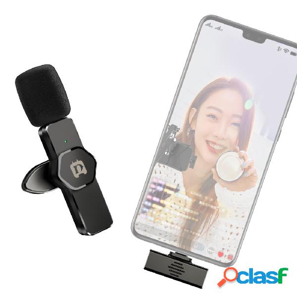 PULUZ Wireless Low Latency Lavalier Microfono System
