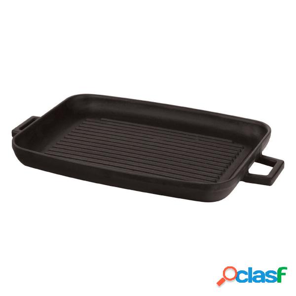 Padella Grill Cm 31x42 Ghisa, peso 5,88 kg