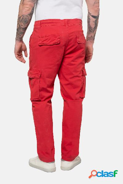 Pantaloni cargo, FLEXNAMIC®, sei tasche, straight fit,