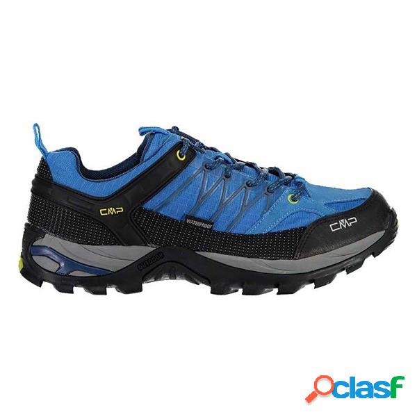 Pedule basse Cmp Rigel Low WP (Colore: GREY-B.BLUE, Taglia: