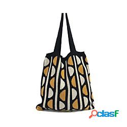 Per donna Totalizzatore Nylon Fantasia geometrica Shopping