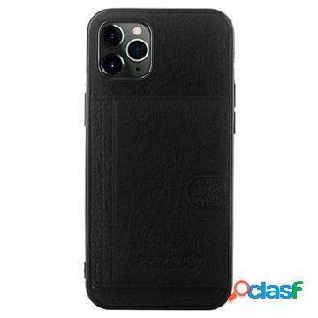 Pierre Cardin iPhone 11 Pro Max Leather Coated TPU Case -