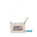 Pochette Childhome Mommys Treasure Bianco/Nero