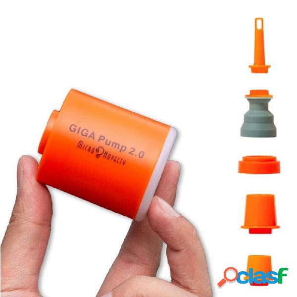 Pompa GIGA 2 Mini gonfiatore elettrico portatile 3-in-1