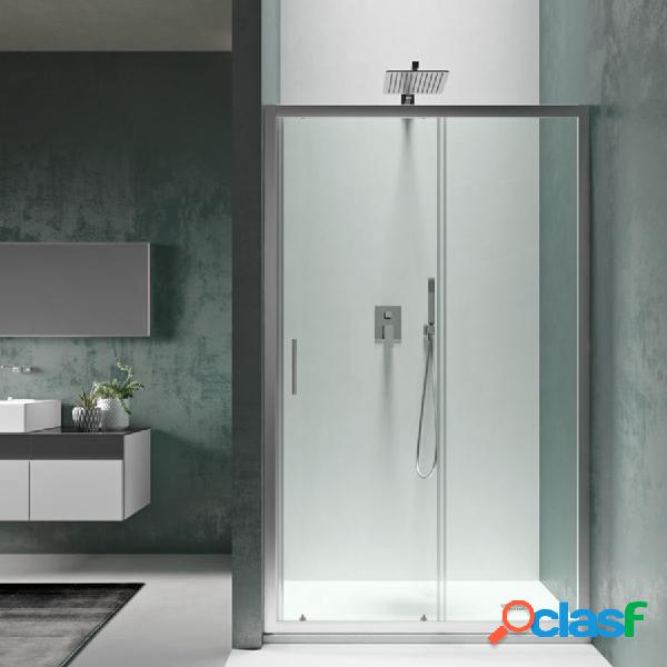 Porta doccia 105 cm Smart apertura scorrevole in cristallo