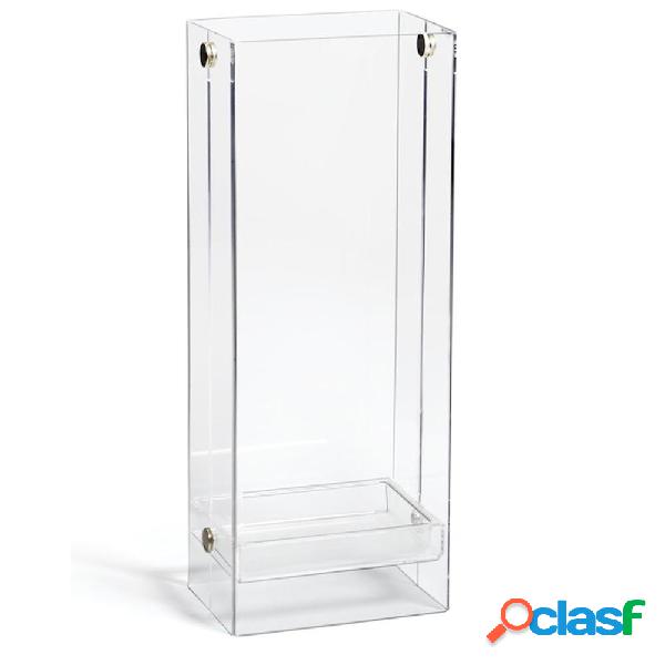 Portaombrelli in metacrialto trasparente 21x28xh65 cm IKEDA
