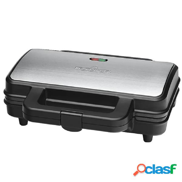 ProfiCook Tostapane per Panini 900 W Argento PC-ST 1092