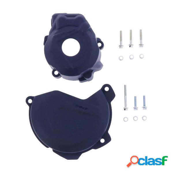 Protezione carter frizione polisport blu