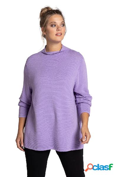 Pullover, maglia con costine trasversali, maniche lunghe,